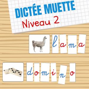 Dictée muette niveau 2 Montessori à imprimer gratuitement. Découvrez comment utiliser une dictée muette basé sur la pédagogie de Maria Montessori à la maison. Niveau Facile pour simplifier l'apprentis