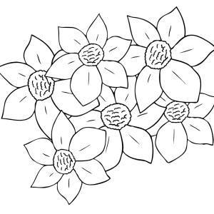 Poésie fête des mères cadre bleu fleurs et papillons