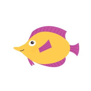Imprimer le poisson d'avril à découper 11 Un poisson à découper pour le 1er avril