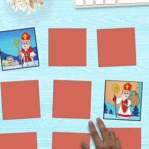 Fabriquer un Jeu de mémoire de Saint - Nicolas