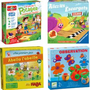 Retrouvez notre sélection de jeux de société nature. Des classiques que les enfants adorent et qui sentent bons le printemps