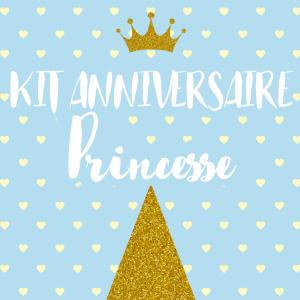Imprimez gratuitement ce kit anniversaire pour une décoration de Princesse. Ces décorations d'anniversaire sont très faciles à préparer pour un anniversaire. Elles sont gratuites, il vous suffira just