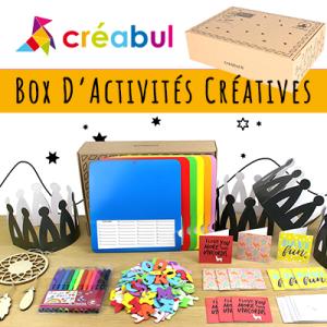 Une Box Créative tous les mois contenant 4 belles activités créatives pour votre enfant. La Box Tête à modeler est crée chaque mois pour permettre à votre enfant de s’amuser avec des activités qui sti