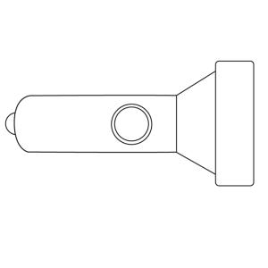 Imprimez gratuitement ce coloriage de lampe torche qui vous permettra de recréer l'activité de la maison hantée d'Halloween éclairée. Cette lampe torche vous permettra de voir dans la nuit noire d'Hal
