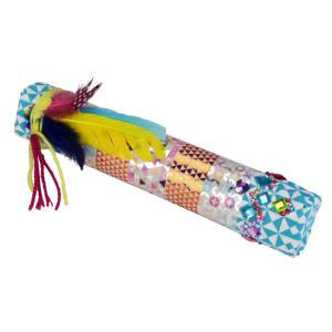 Activité de bricolage pour enfants afin de réaliser un bâton de pluie.