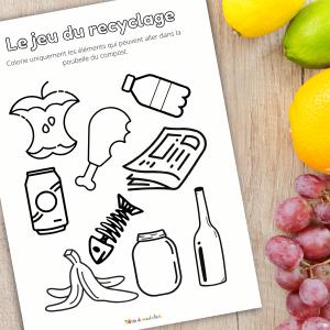 Le jeu du recyclage compost