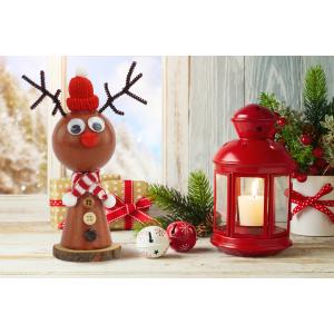 Tuto du renne du Père Noël avec son bonnet DIY