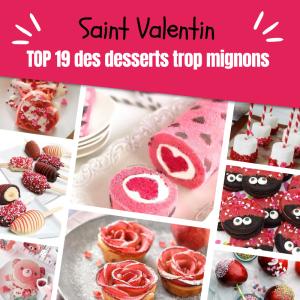 Idées de gateaux Saint Valentin