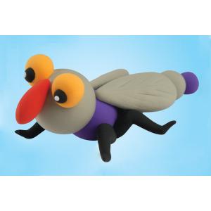 Libellule en pâte à modeler