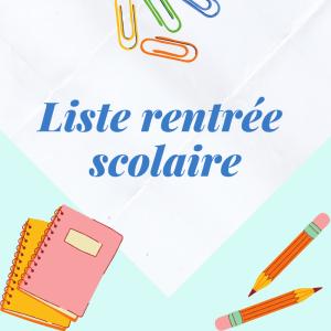 Listes des actions à faire pour la rentrée scolaire. Liste de rentrée scolaire à imprimer pour ne rien oublier.