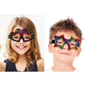 Lunettes fantaisie en cartes à gratter