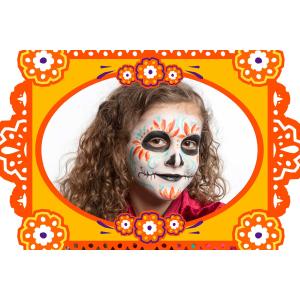 Maquillage tête de mort "Calaveras"