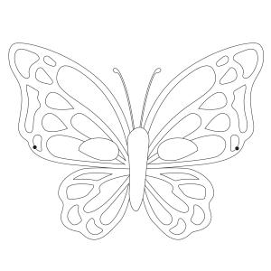 Imprimer le coloriage masque de papillon 3. Masque à imprimer et à colorier pour le carnaval