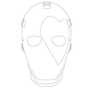 Un masque Fortnite afin de se déguiser en Joker Coeur. Il suffit d'imprimer le masque, de le colorier et votre enfant pourra jouer à Fortnite dans la vraie vie. N'oubliez pas d'imprimer le masque sur 