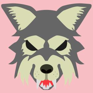 Masque d'Halloween à imprimer gratuitement afin d'avoir un déguisement de loup de dernière minute. Il suffira de l'imprimer sur du papier épais, de la découper afin de pouvoir partir à la chasse aux b