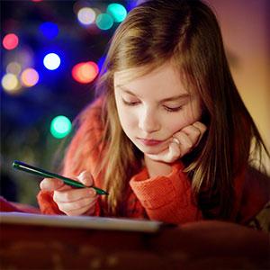 Modèles de lettre au Père Noël à imprimer pour écrire au Père Noël. Un modèle illustré ou à illustrer pour envoyer sa lettre au Père No&am