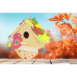 Nichoir décoratif pour l'automne