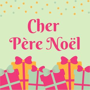 Le papier à lettre de Noël kawaii à imprimer gratuitement