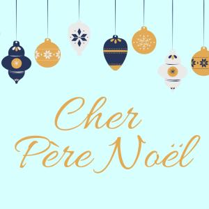 Imprimer le papier à  lettre père noel rouge et vert , pour écrire sa lettre au père Noël