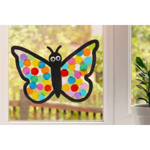 Papillon pour décoration des vitres et fenêtres
