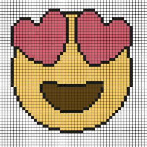 Un modèle de Pixel Art qui représente une potion d'amour. . Imprimez gratuitement  notre modèle simple qui vous permettra de créer facilement une potion en Pixel Art. Il vous suffira de prendre du pap