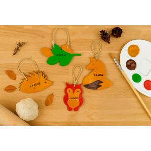 Plaque  de porte automne