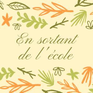 Imprimer, lire, réciter et illustrer la célèbre poésie de J. Prévert "en sortant de l'école". Une poésie amusante sur le thème de l'école.