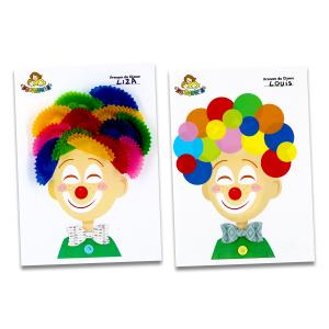 On vous a préparé un joli Clown à imprimer qui permettra aux jeunes enfants de faire une activité de collage facile pour le Carnaval. Nous mettons en avant 2 méthodes faciles pour créer les ch