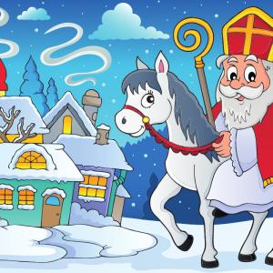 Saint Nicolas, déguisé, va de maison en maison dans la nuit du 5 au 6 décembre pour demander aux enfants s'ils ont été obéissants. Les enfants sages reçoivent des cadeaux, des friandises ou du chocola
