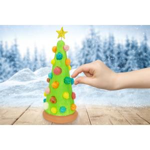 Dans cette activité manuelle de Noël, nous allons vous faire découvrir une nouvelle manière de fabriquer un sapin de Noël, avec des flocons de maïs !  Les flocons de maïs sont 100% naturels bi