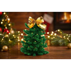 Sapin de Noël en fil chenille