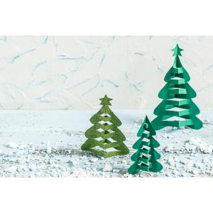Sapins en Kirigami
