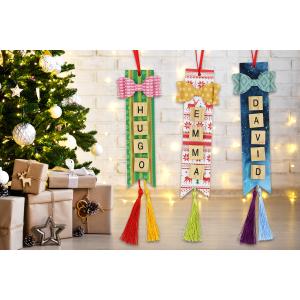 Suspension de Noël avec prénom