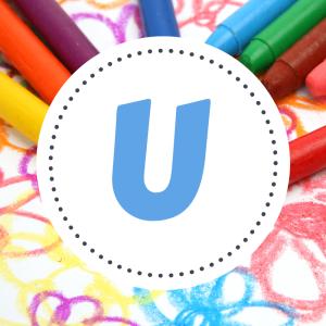 Coloriages prénoms U