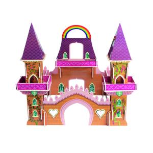 Le château princesse en 3D est un excellent jeu de construction qui va ravir toutes les petites filles qui adorent les princesses. U