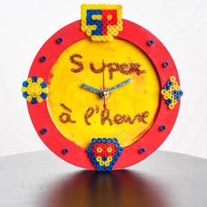 Tuto pour une horloge de bureau pour super papa