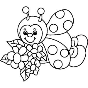 Abeille 05 - Motif à décorer