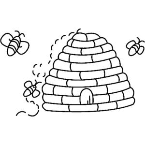 Abeille 06 - Motif à décorer