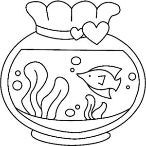 Aquarium 01 - Motif à décorer