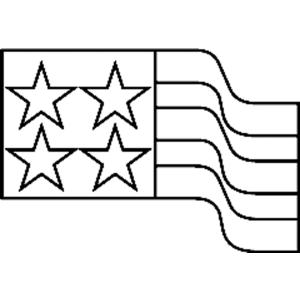 Drapeau 01 - Motif à décorer