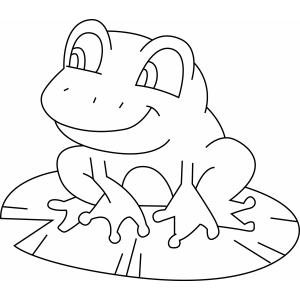Grenouille 02 - Motif à décorer