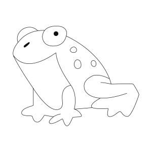 Grenouille 06 - Motif à décorer