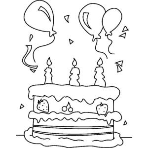 Gâteau 07 - Motif à décorer