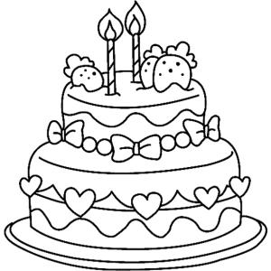 Gâteau 09 - Motif à décorer
