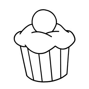Gâteau 14 - Motif à décorer