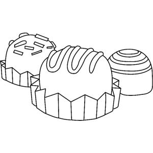 Gâteau 17 - Motif à décorer