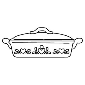 Plat 01 - Motif à décorer