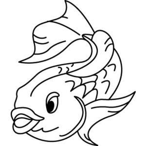 Poisson 09 - Motif à décorer