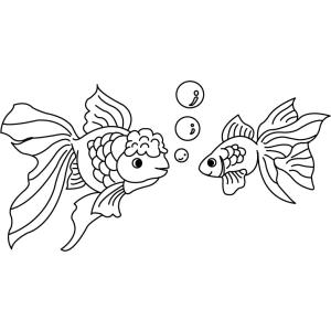 Poisson 24 - Motif à décorer
