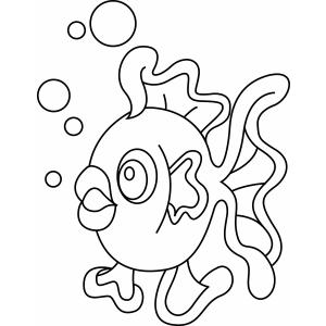 Poisson 27 - Motif à décorer